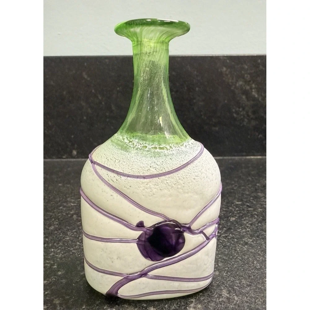 Kosta Boda Bertil Vallien Galaxy Mini Vase 3.5